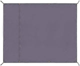 REDCAMP Waterproof Camping Tent Tarp - 95" x116'', 4 in 1 Multifunctional Tent Footprint for Camping, Hiking and Survival Gear, Lightweight and Compact