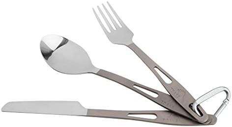 TOAKS Titanium 3-Piece Cutlery Set