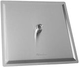 NearMoon Rain Shower Head, High Flow Stainless Steel Square Rainfall Shower, Waterfall Bath Shower Body Covering, Ceiling or Wall Mount (12 Inch, Brushed Nickel)