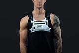 MVRK Water Resistant Chest Pack - Running Vest for Workouts, Running Phone Holder Extra Storage, Lightweight Running Pack