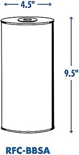 Culligan RFC-BBSA 25 Micron Whole House Water Filter for Sediment, 10" x 4.5" Compatible Replacement for FXHTC, W50PEHD, GXWH40L, GXWH35F, GNWH38S, WFHD13001 (Pack of 1)