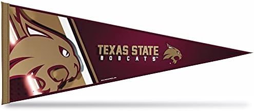 Rico Industries NCAA Primary 12" x 30" Felt Wall Décor Pennant - Great for Home/Bed Room/Man Cave Décor