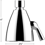 Speakman S-2252 Signature Icon Anystream Adjustable High Pressure Shower Head-2.5 GPM Solid Brass Replacement Bathroom Showerhead, Polished Chrome Finish