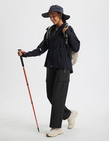 Libin Women's Hiking Pants Lightweight Quick Dry Cargo Pants Petite/Regular/Tall Casual Work Travel Safari Clothes
