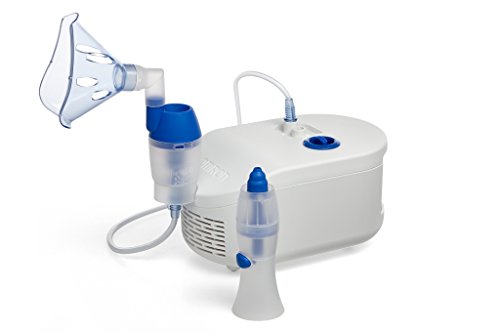 OMRON C102 Total 2-in-1 Nebuliser with Nasal Shower - Comprehensive Respiratory Treatment Device for Both Adults and Children, Effective for Managing Respiratory Conditions