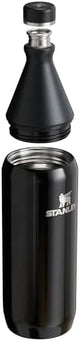 STANLEY All Day Slim Bottle 20-34 OZ | Twist off Lid with Leakproof Seal | Slim Design for Travel & Gym | Insulated Stainless Steel | BPA-Free