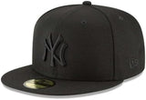 New Era Los Angeles Dodgers 59Fifty Fitted Hat, Adult, Black/White