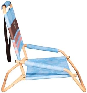 Roxy Low Beach Chair – Lightweight, Folding, and Portable Seating – Durable and Comfortable Chair for Beach Days, Camping Trips, Outdoor Concerts, Festivals, and Sporting Events