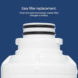 Brondell H2O+ Coral UC300 Three-Stage Undercounter Water Filtration System (UF-35 Replacement Filters)