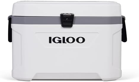 Igloo 54 Qt Marine Ultra Cooler, White