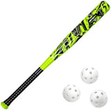 Bat & Ball Set - Graffiti Plastic Bat & Ball Homerun Set- David Ortiz Backyard Baseball Set for Youth, Kids, Teenagers, Adults