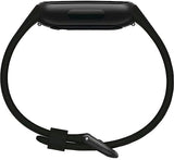 Fitbit Inspire 3 Health &-Fitness-Tracker with Stress Management, Workout Intensity, Sleep Tracking, 24/7 Heart Rate and more, Midnight Zen/Black One Size (S & L Bands Included)