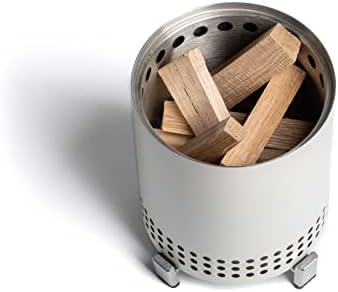 Superior Trading Oak Mini Fire Wood w/Fire Starter Pods, Winter Fireplace Starter, Wood Stove, USDA Cert 4-5” Kiln Dried Firewood, USA Made, 10-11 lbs in Plastic Storage Box