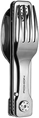 ROXON C1 3 IN 1 Camping Utensils Detachable Cutlery Knife Spoon Fork for Outdoor Camping Hiking