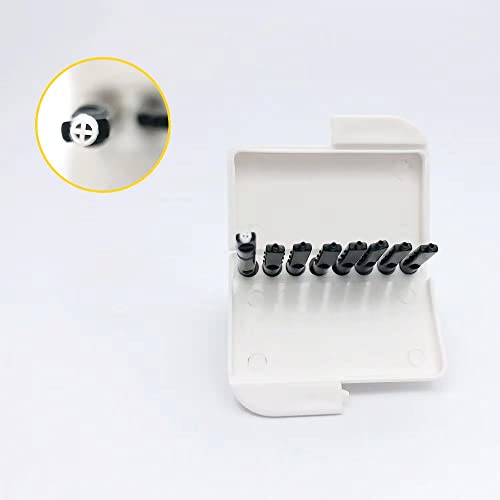 for Siemens/Signia 2.0 MiniReceiver Wax Guards Filters Hearing Aid Accessories Cerumen Stop Cleaning Tool Replacements #10966257 5-Pack/40 Filters