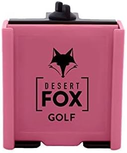 DESERT FOX GOLF Phone Caddy – Adjustable Golf Cart Phone Holder with Secure Strap for Hands-Free GPS & Golf Apps – Universal Fit