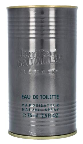 Jean Paul Gaultier Le Male Eau De Toilette Spray for Men, 2.5 Ounce