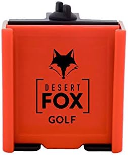 DESERT FOX GOLF Phone Caddy – Adjustable Golf Cart Phone Holder with Secure Strap for Hands-Free GPS & Golf Apps – Universal Fit