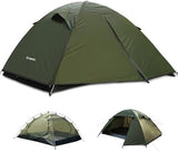 Backpacking Tent for Camping 2/3/4 Person Hiking Ultralight Tent for Waterproof Windproof Outdoor Tents Easy Setup Two Doors Double Layer Lightweight Instant Tents