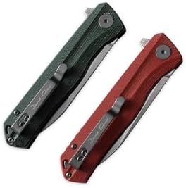 Petrified fish G10 handle D2 steel blade 2CR13 liner ball bearing flipper folding knife camping hunting EDC pocket tool PF818 (Gray, Satin)
