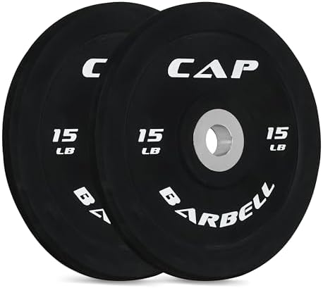 CAP Barbell Rubber Olympic Bumper Plate | Multiple Options/Colors