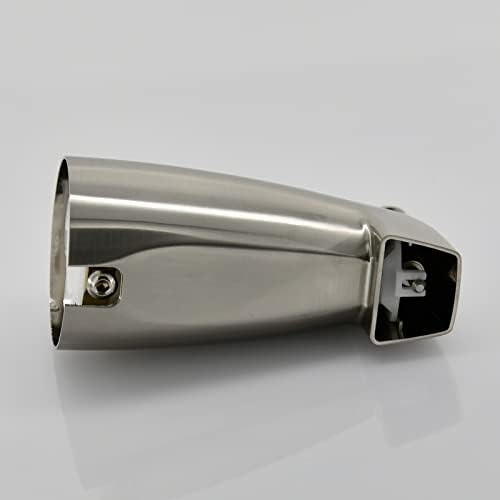 Slip Fit Tub Spout with Pull-Up Diverter for 1/2 inch Copper Tube, Brushed Nickel