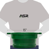 ASR Outdoor DEEP Stacking 1/4" Classifier Screen with Handles, Heavy Duty 5 Gallon Plastic Sifting Sieve