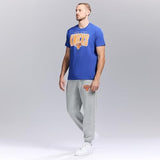 Men's X NBA Officially Licensed Graphic Short Sleeve Lightweight Classic Crew Neck Cotton T-Shirt