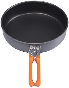 Fire-Maple 7.6 Inch Camping Frying Pan w/Nonstick Coating | Durable Lightweight Camping Skillet for Cooking Egg Steak | Outdoor Kitchen Equipment Gear | Portable Backpacking Cooking Pan