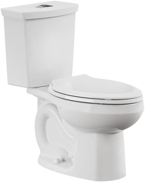 American Standard 5503A00B.020 Slow Elongated Closed Front Toilet Seat, White