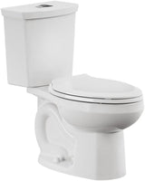 American Standard 5503A00B.020 Slow Elongated Closed Front Toilet Seat, White