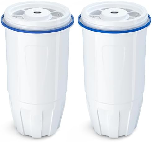 Upgraded Water Filter Replacement for Zero Pitcher and Dispenser ZR-001 ZR-004 ZP-006 ZR-017, Multi-Stage Filter System, Effectively Reducing Lead, Chromium, PFOA, and PFOS, Pack of 2, By DESENRUIS