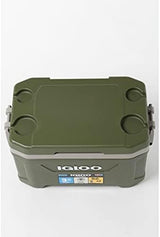 Igloo 60367 Sportsman Latitude 52 Cooler Box, Approx. 11.2 gal (49 L), Sportsman, Latitude, Outdoor, Camping, Leisure, Fishing, Green
