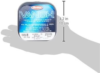 Berkley Vanish Fluorocarbon Fishing Line/Leader Material