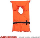 Airhead Adult Type II Keyhole Life Jacket, Multiple Colors and Sizes, Coast Guard Approved