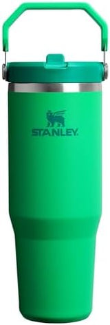 Stanley IceFlow 2.0 Flip Straw Tumbler with Handle 30 oz | Twist On Lid and Flip Up Straw | Leak Resistant Water Bottle | Insulated Stainless Steel | BPA-Free | Meadow