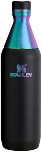 STANLEY All Day Slim Bottle 20-34 OZ | Twist off Lid with Leakproof Seal | Slim Design for Travel & Gym | Insulated Stainless Steel | BPA-Free