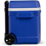 Igloo Cooler with Wheels, Profile II 28 Qt Hard Sided Ice Chest - Portable Insulated Container with Leak-Proof Design for Outdoor Use