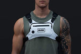 MVRK Water Resistant Chest Pack - Running Vest for Workouts, Running Phone Holder Extra Storage, Lightweight Running Pack