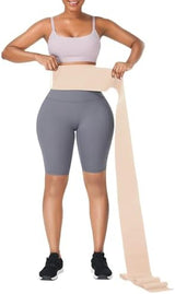 FeelinGirl Waist Trainer for Women Bandage Wrap Trimmer Belt Long Torso Tummy Wraps Belly Body Shaper Waist Trimmer Belt