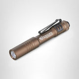 Streamlight 66608 MicroStream 250-Lumen EDC Ultra-Compact Flashlight with USB Rechargeable Battery, Clear Retail Packaging, Coyote