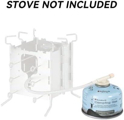 Isobutane Fuel Canister 100 Gram Camping Stove Fuel Butane Propane Blend Camping Fuel Gas Canister Backpacking Fuel Light-weight Compact Camping Fuel Mini Propane Tanks Camp Stove Fuel 3.53oz