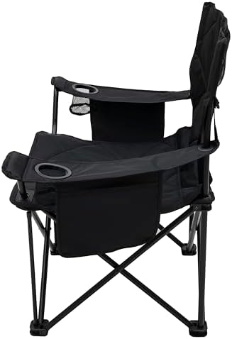 ALPS Mountaineering King Kong Camping Chairs for Adults with Mesh Cup Holders and Pockets, Built Durable and Reliable with Compact Foldable Steel Frame
