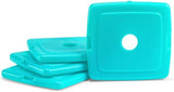 Cool Coolers by Fit + Fresh, Reusable & Long-Lasting Slim Ice Packs, Cold Packs for Lunch Boxes, Ice Packs for Lunch Bags