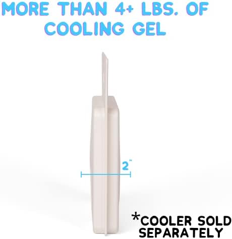 Ice Pack Divider for YETI Tundra Coolers - Multiple Sizes to Fit The YETI Haul, 35, 45, 65 - YETI Cooler Accessories - Freezable Cooler Divider - YETI Accessories