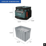 Arctic Zone Titan Deep Freeze Cooler - Zipperless Hardbody Cooler - Small & Large Capacity- Beach & Camping Cooler - Deep Freeze Insulation, HardBody Liner, and SmartShelf