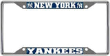 FANMATS MLB Unisex-Adult Chrome Metal License Plate Frame