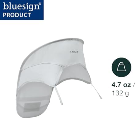 Osprey Poco LT Child Carrier Backpack Sunshade, Silver