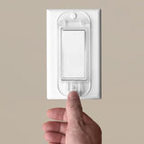 4 Light Switch Guard Cover, Baby Proof Wall Switch Cover Guard for Rocker Light Switch Protects Your Lights or Circuits from Being Accidentally Turned On or Off