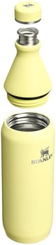STANLEY All Day Slim Bottle 20-34 OZ | Twist off Lid with Leakproof Seal | Slim Design for Travel & Gym | Insulated Stainless Steel | BPA-Free